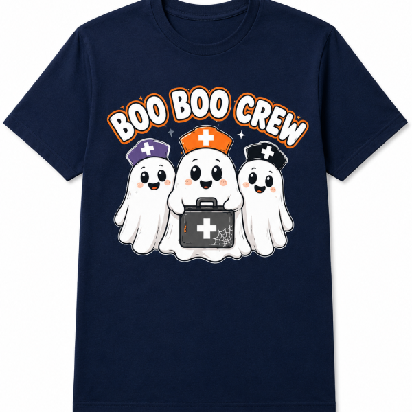 kl260619001 boo boo crew halloween nurse ghost shirt 4 nlvy2