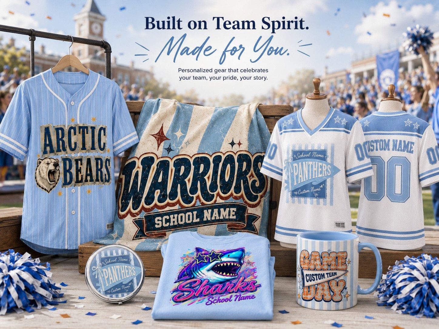 Aloprints Custom College and Team Gear